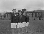 Charlene Tarpley, Everette Ringer, Jan Lombarde, and Sharon Crisler, 1964-1965 Brigade Hq. and Hq. Company ROTC Sponsors by Opal R. Lovett