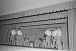 1968 Talent Show Contestants on Stage in Leone Cole Auditorium 6 by Opal R. Lovett