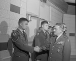 ROTC Cadets and Army General, 1967 Visit from General Louis Truman 1 by Opal R. Lovett