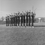 Rythmic Gymnasts Outside on Campus during Physical Education Exhibition 4 by Opal R. Lovett