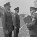 Major Peter Kitay and Major George Keech, 1967 ROTC Awards Ceremony 2 by Opal R. Lovett
