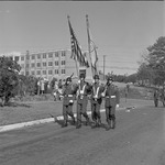 ROTC Color Guard, 1967 Homecoming Parade by Opal R. Lovett