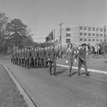 ROTC D Company, 1967 Homecoming Parade by Opal R. Lovett