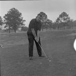 Jim Blevins Playing Golf 1 by Opal R. Lovett
