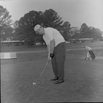 Ken Beard Playing Golf by Opal R. Lovett