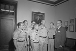1966-1967 ROTC Cadre with President Houston Cole 2 by Opal R. Lovett