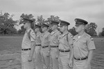 1966-1967 ROTC First Battalion Staff in Formation 5 by Opal R. Lovett