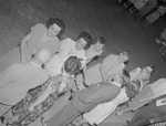 Reception Line, 1947 Annual Summer Reception 1 by Opal R. Lovett