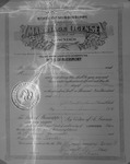 1948 State of Mississippi Marriage License Between Mr. Hosea D. Connell and Miss Marga Troebs 2 by unknown