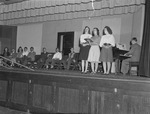 JSTC Students Sing on Stage Accompanied by Dr. Walter Mason by Opal R. Lovett