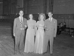 Four Individuals at Dance Inside JSTC Gymnasium by Opal R. Lovett