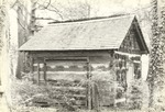 Side Exterior of Blacksmith Shop in Cedar Bluff, Alabama by Rayford B. Taylor