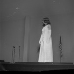 Contestants on Stage, 1969 Miss Homecoming Pageant 1 by Opal R. Lovett