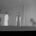 Contestants on Stage, 1969 Miss Homecoming Pageant 2 by Opal R. Lovett