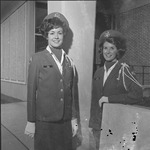 Kay Duke and Linda Mellon, ROTC Sponsors 2 by Opal R. Lovett