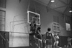 1969-1970 Intramural Basketball Game Action 1 by Opal R. Lovett