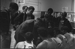 1969-1970 Men's Basketball Game Action 17 by Opal R. Lovett