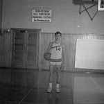 Mike Johnson, 1966-1967 Basketball Player by Opal R. Lovett