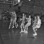 1967 Basketball Game Action 1 by Opal R. Lovett