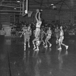 1967 Basketball Game Action 2 by Opal R. Lovett