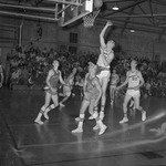 1967 Basketball Game Action 6 by Opal R. Lovett