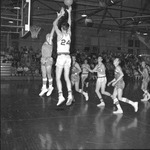 1966-1967 Basketball Game Action 36 by Opal R. Lovett