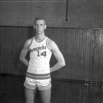 George Hasenbein, 1964-1965 Basketball Player 1 by Opal R. Lovett
