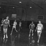 1969-1970 Men's Basketball Game Action 22 by Opal R. Lovett
