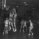 1969-1970 Men's Basketball Game Action 24 by Opal R. Lovett