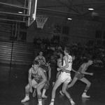 1969-1970 Men's Basketball Game Action 26 by Opal R. Lovett