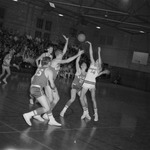 1969-1970 Men's Basketball Game Action 28 by Opal R. Lovett