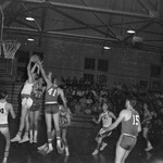 1969-1970 Men's Basketball Game Action 29 by Opal R. Lovett