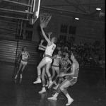 1969-1970 Men's Basketball Game Action 30 by Opal R. Lovett