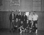 Members of 1968-1969 Men's Basketball Team Out of Uniform by Opal R. Lovett