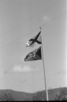 Flags on Flagpole, 1969 Football Game by Opal R. Lovett