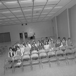 First Student Nurses Meeting in Student Commons Building Auditorium 1 by Opal R. Lovett