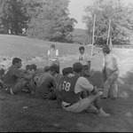 1969-1970 Intramural Football Game Action 20 by Opal R. Lovett