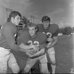 1969-1970 Football Players Outside on Field 4 by Opal R. Lovett