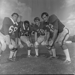 1969-1970 Football Players Outside on Field 6 by Opal R. Lovett
