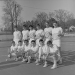 1969-1970 Tennis Team 1 by Opal R. Lovett