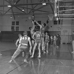 1969-1970 Intramural Basketball Game Action 16 by Opal R. Lovett