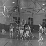 1969-1970 Intramural Basketball Game Action 18 by Opal R. Lovett