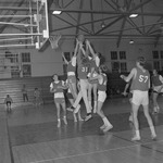 1969-1970 Intramural Basketball Game Action 22 by Opal R. Lovett