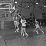 1969-1970 Intramural Basketball Game Action 24 by Opal R. Lovett