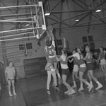 1969-1970 Intramural Basketball Game Action 25 by Opal R. Lovett