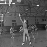 1969-1970 Intramural Basketball Game Action 28 by Opal R. Lovett