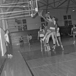 1969-1970 Intramural Basketball Game Action 29 by Opal R. Lovett
