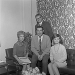 Julia Snead, Jack Hopper, Jocelyn Coleman, and Opal Lovett, 1969-1970 Employees 2 by Opal R. Lovett