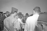 Outside Welcome by ROTC at 1966 Governor's Day 3 by Opal R. Lovett