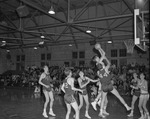 1966-1967 Basketball Game Action 41 by Opal R. Lovett